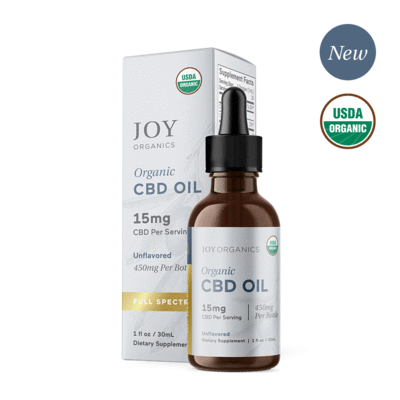 Joy Organics CBD oil natural
