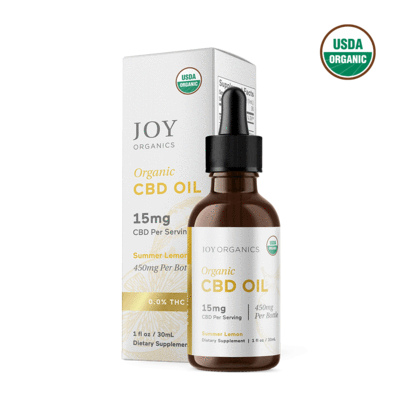 Joy Organics summer lemon oil