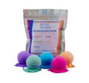 Kush Queen_s The Complete CBD Bath Bomb Collection 200mg