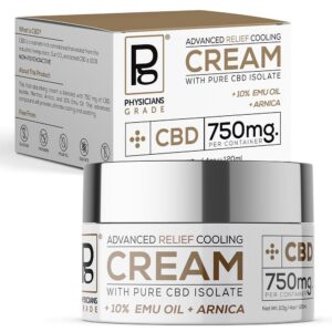 Physicians Grade Advanced Relief CBD Cooling Cream 750mg