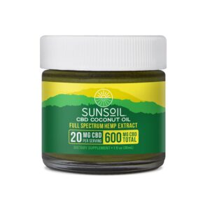 Sunsoil CBD Coconut Oil 600mg 30ml