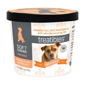 Treatibles® Tater's Sweet Potato Tots Soft Chews for Dogs 60 Count