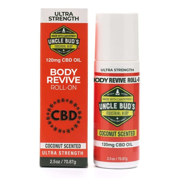 Uncle Bud's CBD Body Revive Roll-On 120mg