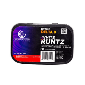 Concentrated Concepts Delta 8 THC Preroll – White Runtz 200mg