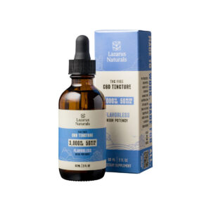 Lazarus Naturals High Potency CBD Isolate Tincture Oil - Flavorless 3000mg