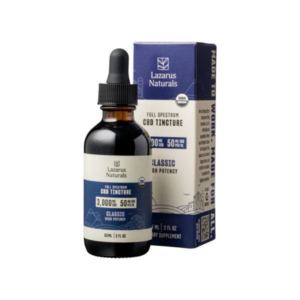 Lazarus Naturals High Potency CBD Tincture Oil – Classic