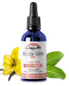 Mission Farms THC-Free Pure CBD Oil (1)