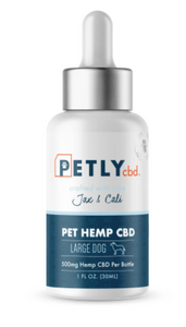 Pet Hemp CBD Oil for Large Dogs by PetlyCBD