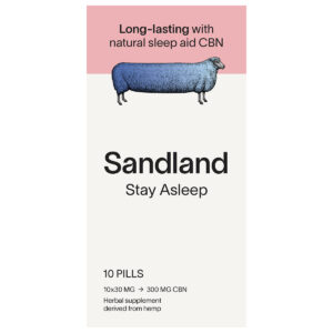 Sandland Stay Asleep CBN Pills 30mg 10 Pack
