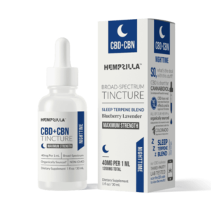 CBD + CBN Nighttime Tincture (Choose mg)