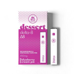 DELTA 8 dessert - Rechargeable and Disposable Vape Pen 450mg (Choose Flavor)