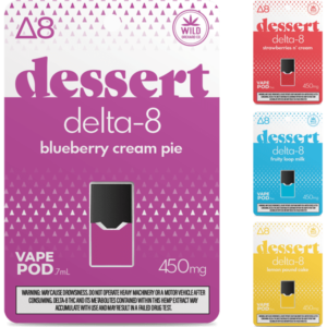 Dessert Delta-8 Vape Pod 450mg (Choose Flavor)