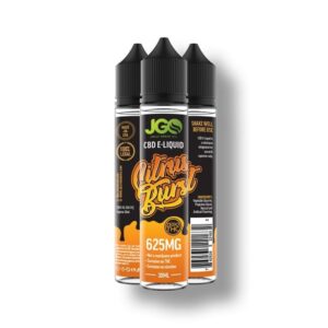 JGO CBD Vape E-Juice 625mg 30ml - ZERO THC (Choose Flavor)
