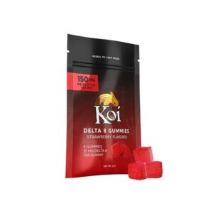 Koi Delta 8 Gummies - 150mg 6ct Delta 8 THC Per Bag (Choose Flavor)