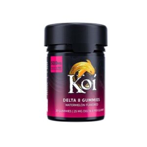 Koi Delta 8 Gummies - 25mg per Gummy (Choose Count/Mg)