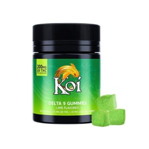 Koi Delta 9 THC Gummies - 200mg ∆9 THC + 400mg CBD (Choose Flavor)