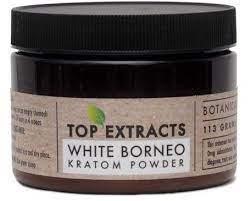 POWDER BORNEO WHITE (White Borneo Kratom Effects)