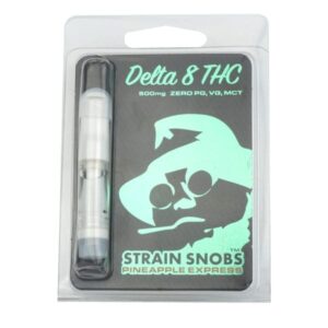 Strain Snobs - Delta 8 Distillate Cartridge 500mg or 1000mg (Choose Flavor)