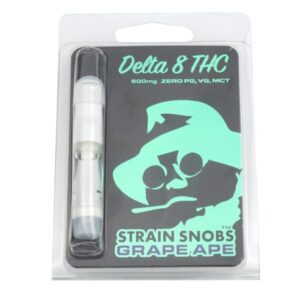 Strain Snobs - Delta 8 Distillate Cartridge 500mg or 1000mg (Choose Flavor)