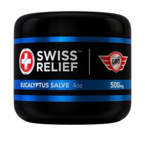 Swiss Relief CBD Salve 2oz or 4oz (Choose Strain)
