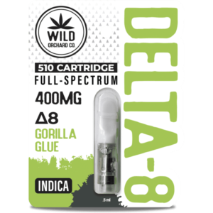 Wild Orchard Delta-8 510 Cartridges 400mg (Choose Flavor)