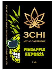3Chi Delta 8 THC Vape Cartridge - Pineapple Express