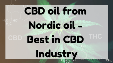 CBD oil from Nordic oil