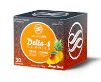 Mango Twist Delta-8 Gummies - (30ct) 750mg