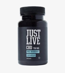PRE-WORKOUT CAPSULES (Just Live CBD)
