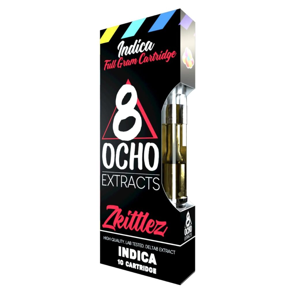 Ocho Extracts Delta 8 Thc Vape Cart Zkittlez 1g Aloha To Wellness 2994