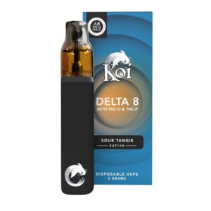 Koi Delta 8 THC + THC-O + THC-P Disposable Vape Bars 2 Gram (Choose Flavor)