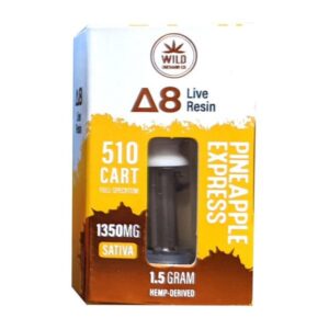 Delta 8 Live Resin - 510 Cartridge 425mg or 1350mg (Choose Strength & Flavor)