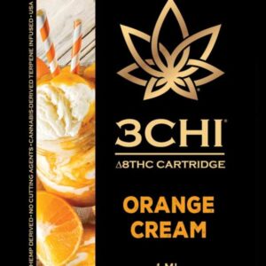 3Chi Delta 8 THC Vape Cartridge - Orange Cream 1ml