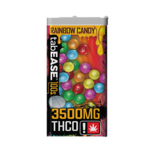 TabEASE 100s THCO Tablet Candy - Rainbow Candy 3500mg